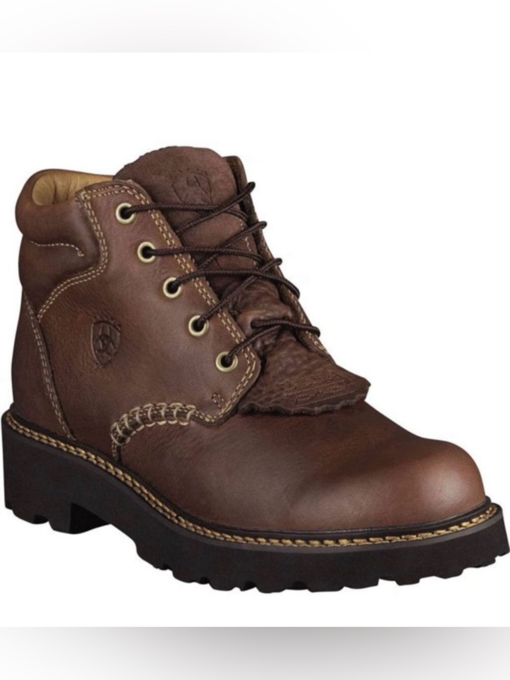 Ariat Canyon Leather 4LR Lace Up Ankle Hiking Work Boots EVA Sole Women's 7.5 B